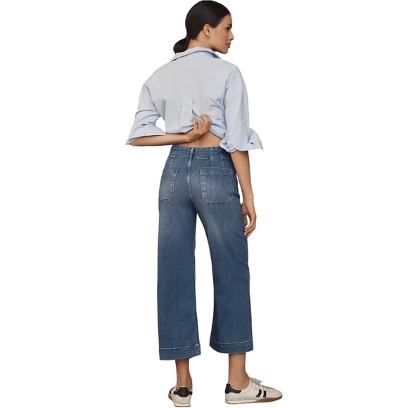 EUC Anthropologie Maeve The Colette Crop Jeans - Picture 6 of 12